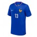 Frankreich Kante #13 Heimtrikot EM 2024 Kurzarm